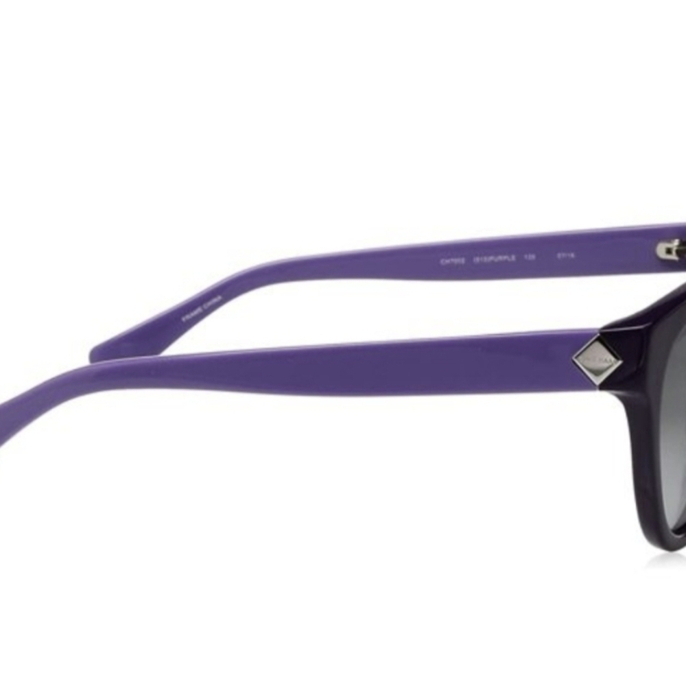 Cole Haan Sunglasses Purple Lavender Gradient Charcoal Gray Polarized UV Lenses - Picture 6 of 10